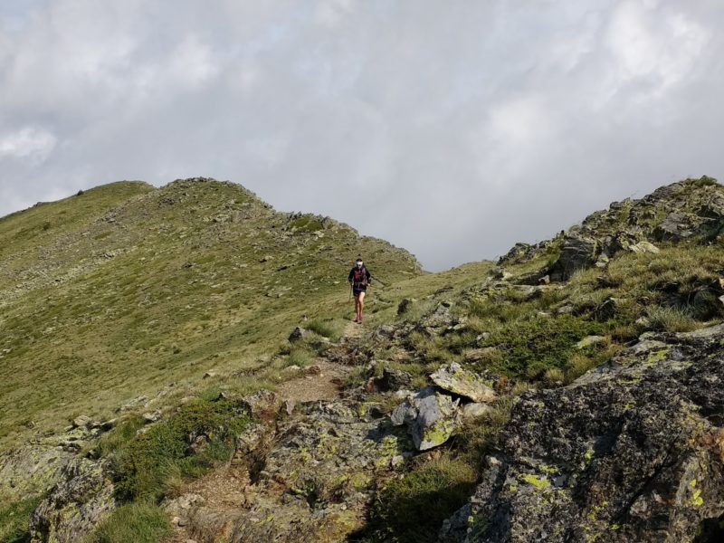 Running High on the Andorra and France border
