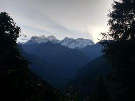 Manaslu at sunrise