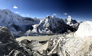 Descending from Island Peak (6 189m)