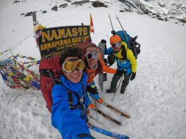 Annapurna Base Camp (Vinayak, Jill and Manish)