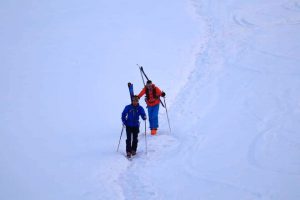 Hiking to Ski from Machhapuchhre Base Camp with Vinayak