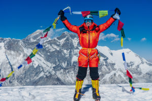 Ama Dablam Summit Smile