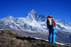 Mesmerized by Machapuchare