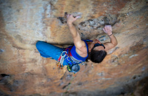 Climbing outside of Kathmandu