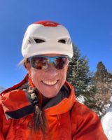 Smile stoked climbing in Khumbu - this one near Phortse