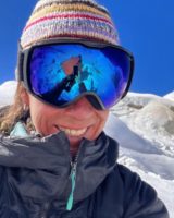 Dhaulagiri - getting excited at C1