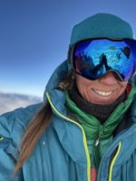 Smiling about to walk away from K2 Base Camp