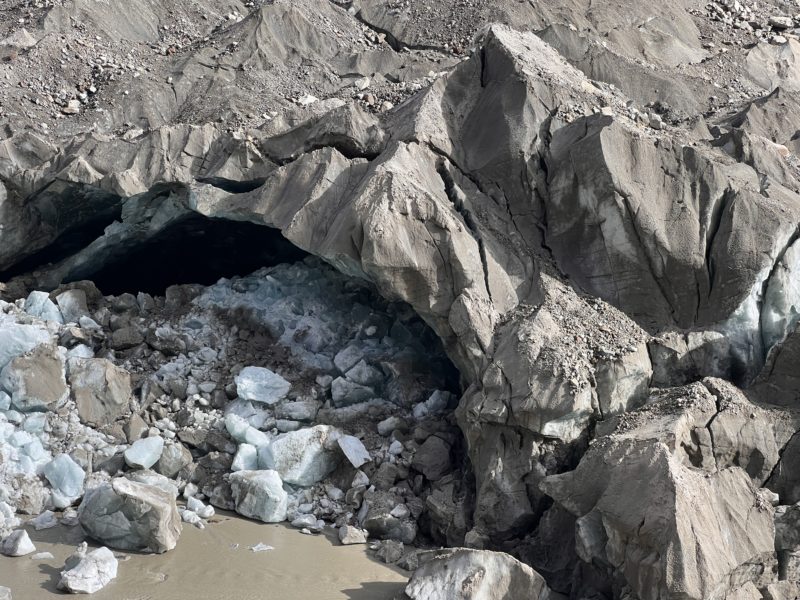 Brilliant work of Mother Nature clashing with global warming on Baltoro Glacier