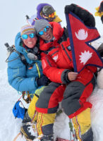 Broad Peak Summit with adorable Angdu