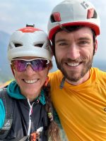 Sunrise climbing on the Twilight Zone